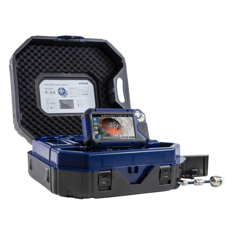 Wöhler VIS500 tarkastuskamera, ilmanvaihdon kuntotarkastus, ilmanvaihtokanavien puhdistus, ilmanvaihdon puhdistus